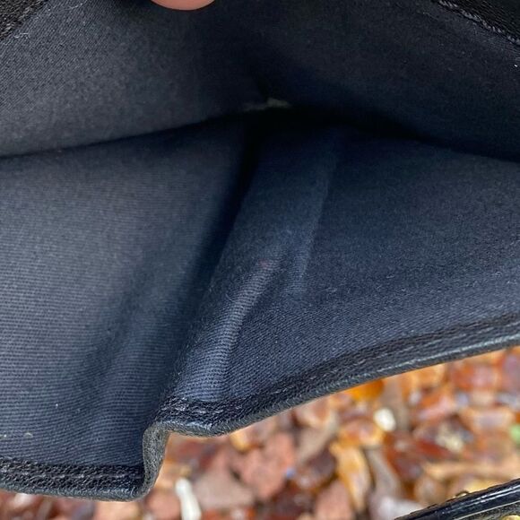 GIVENCHY Studded Black Leather Bifold Wallet with COA. EUC - Picture 7 of 13